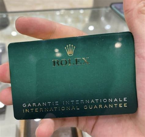 perso garanzia rolex|rolex service card.